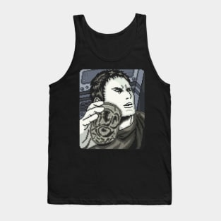 Chris Redfield Pixel Art Tank Top